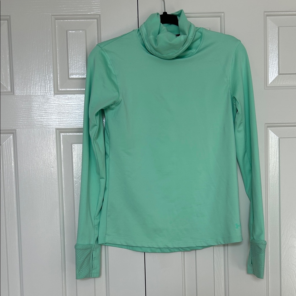 Mint Green Athletic Long Sleeve Top